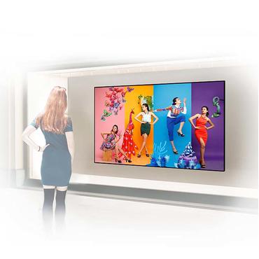 B-Tech BT9920/B skærmbeslag og -stativer 3,05 m (120") Sort Væg