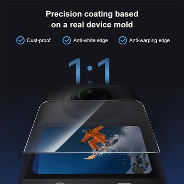 Tempered glass puluz DJI Osmo 360 (clear)