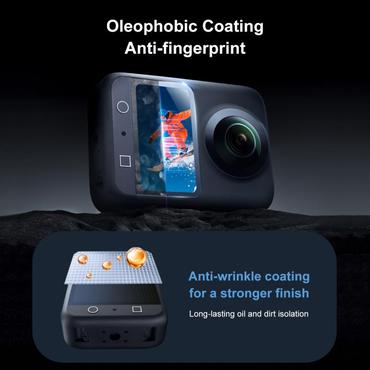 Tempered glass puluz DJI Osmo 360 (clear)