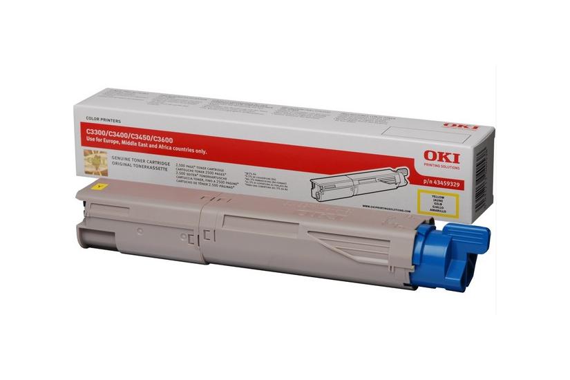OKI - gul - original - tonerpatron