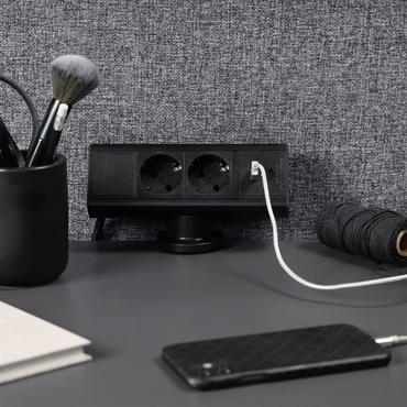 Smartline Desk Alu/Black