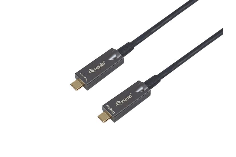 Equip USB Kabel 3.2 C -> C       St/St 10.00m 4K/60Hz     sw