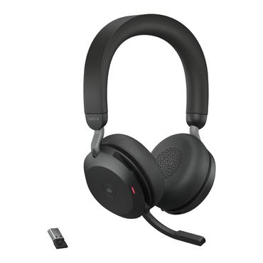 Jabra Evolve2 75 - headset - med laddningsst&auml;ll