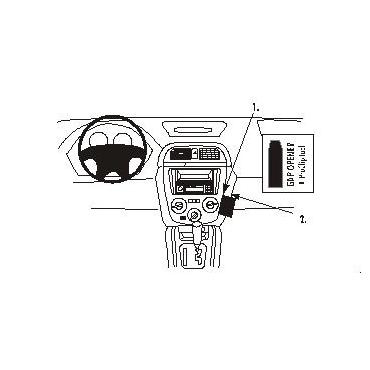 Brodit ProClip Angled mount - beslag til montering