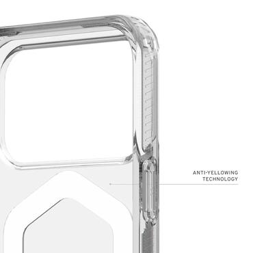 Urban Armor Gear Plyo mobiltelefon etui 16 cm (6.3") Cover Sølv, Transparent