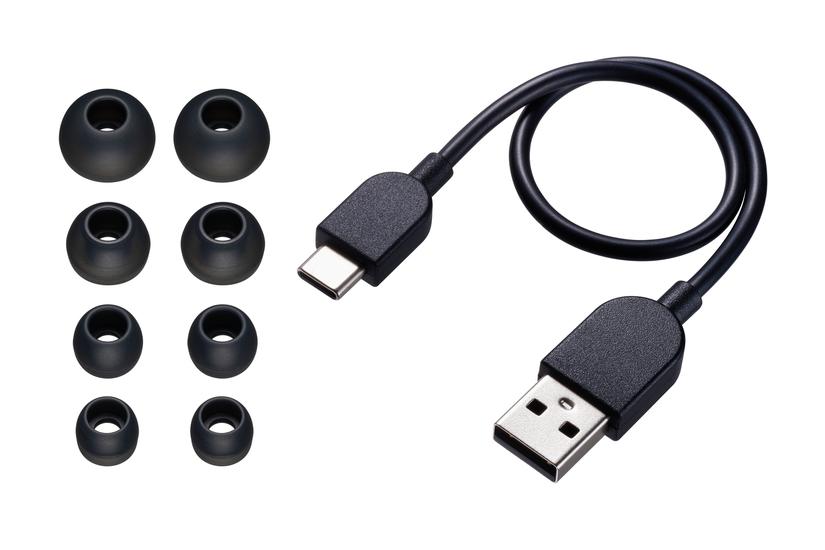 JVC HA-XC62T - ægte trådløse øretelefoner med mik.