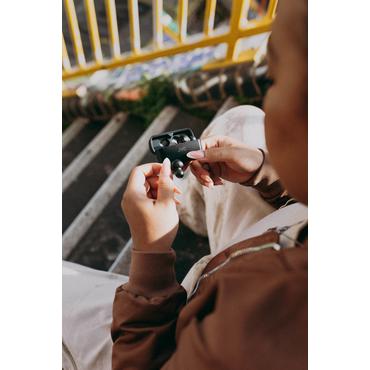 JVC HA-XC62T - ægte trådløse øretelefoner med mik.