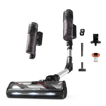 Rowenta RH9A36WV stav støvsuger & elektrisk kost 2-i-1 stangstøvsuger Batteri Dry Poseløs Lilla