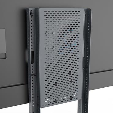 Heckler XL - komponenter til montering - sort grå