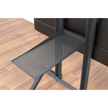 Heckler XL - komponenter til montering - sort grå