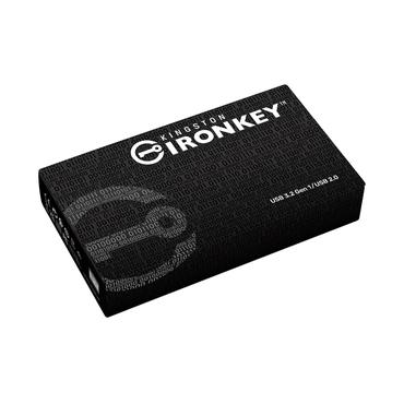 Kingston IronKey D500S - USB flash-enhet - 32 GB - TAA-kompatibel