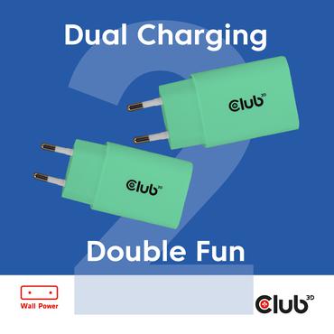 2-Pack USB-C&reg; Charger 30Watt Green
