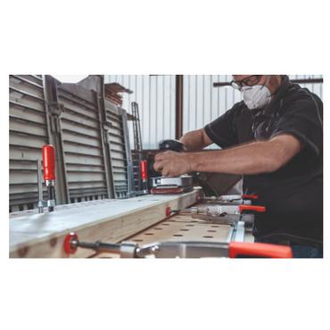 BESSEY STC-IHH25-T20 klemme Fastsp&aelig;ndingss&aelig;t 3,5 cm Sort, R&oslash;d, St&aring;l