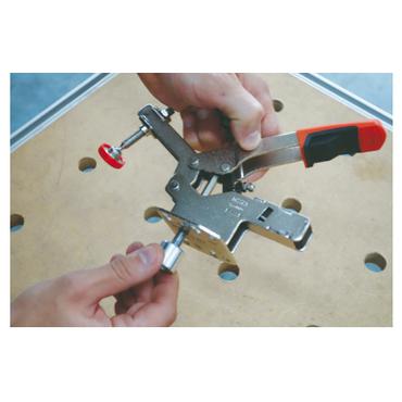 BESSEY STC-IHH25-T20 klemme Fastsp&aelig;ndingss&aelig;t 3,5 cm Sort, R&oslash;d, St&aring;l