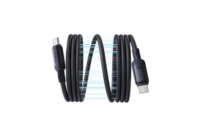 Baseus PicoGo USB-kabel 1 m USB C Sort