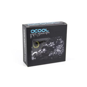 Alphacool Eiszapfen PRO Anschluss 13mm HardTube Fitting G1/4, 6-Pack - weiÃÂ