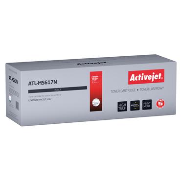 Activejet ATL-MS617N Tonerpatron til Lexmark-printere; Erstatning Lexmark 51B2X00; Supreme; 20000 sider; sort
