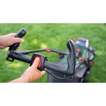 Bosch 37-550 Manuel plæneklipper Batteri Sort, Grøn