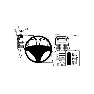 Brodit ProClip Left mount - beslag til montering