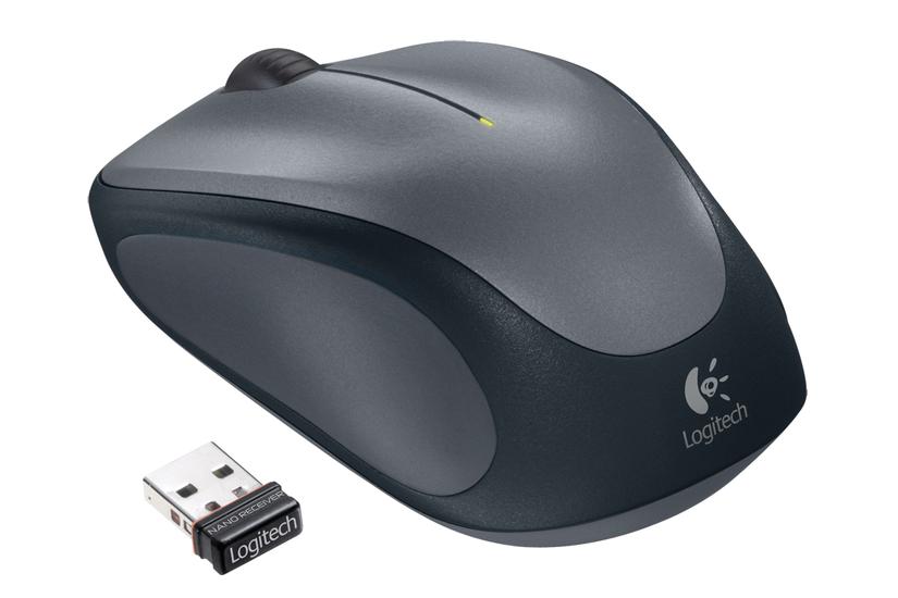 Logitech M235 - 2nd Generation - mus - 2.4 GHz - grå