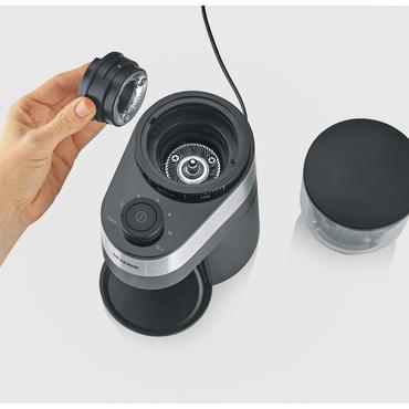 Severin KM 3880 kaffemølle 140 W Sort, Rustfrit stål