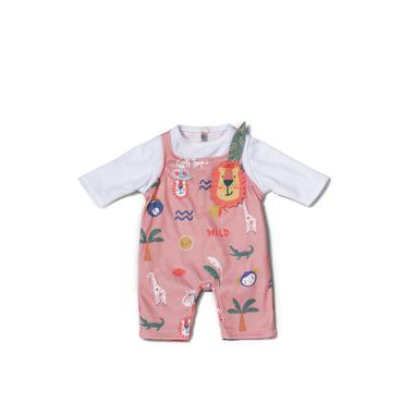 BABY born Romper Jungle 43cm Dukkesparkedragt