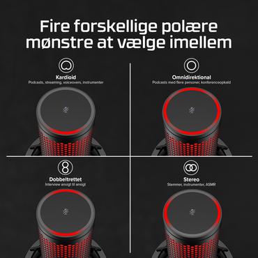 HyperX QuadCast 2 - mikrofon