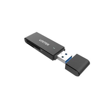 UNITEK Y-9327A kortlæser USB 3.2 Gen 1 (3.1 Gen 1) Type-A Sort