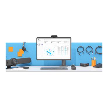 Logitech BASE Zoom Room (no AV) with Tap + Intel NUC