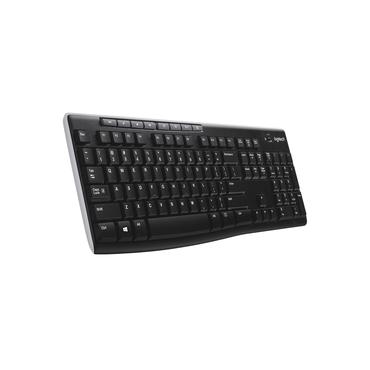 Logitech Wireless Keyboard K270 - tangentbord - spansk Inmatningsenhet