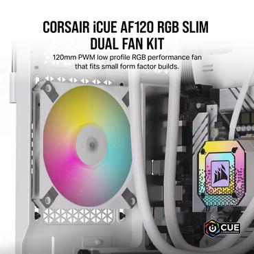 Corsair iCUE AF120 RGB SLIM blæser