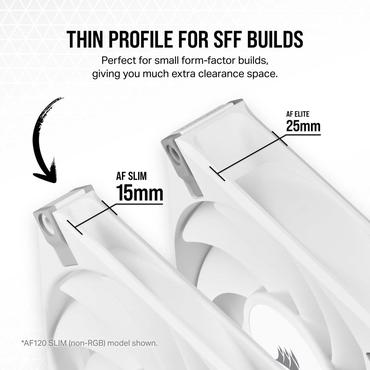 Corsair iCUE AF120 RGB SLIM blæser