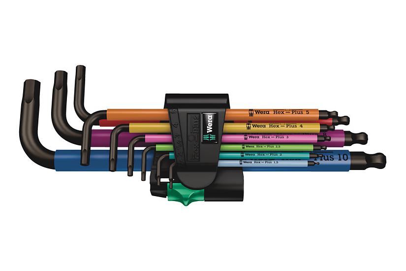 Wera 950/9 L-formet unbrakon&oslash;gle Metric 9 stk