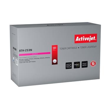 Activejet ATH-253N Toner til HP, Canon-printere, erstatning for HP 504A CE253A, Canon CRG-723M; Supreme; 7000 sider; lilla