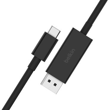 Belkin CONNECT - videoadapterkabel - 24 pin USB-C till DisplayPort - 2 m
