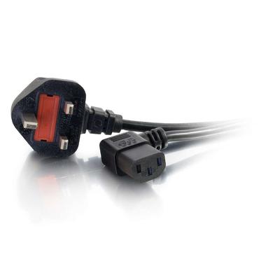 C2G Universal Power Cord - strömkabel - BS 1363 till power IEC 60320 C13 - 5 m