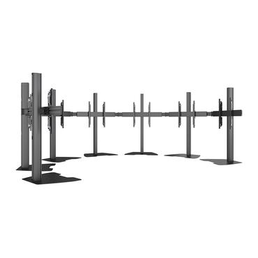 Multibrackets M Pro Series MBFMC7X1UXL st&auml;ll - f&ouml;r 7x1 videov&auml;gg - svart