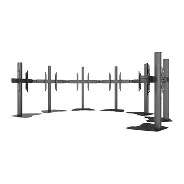 Multibrackets M Pro Series MBFMC7X1UXL st&auml;ll - f&ouml;r 7x1 videov&auml;gg - svart