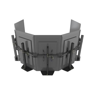 Multibrackets M Pro Series MBFMC7X1UXL st&auml;ll - f&ouml;r 7x1 videov&auml;gg - svart