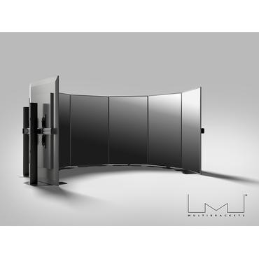 Multibrackets M Pro Series MBFMC7X1UXL st&auml;ll - f&ouml;r 7x1 videov&auml;gg - svart