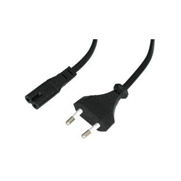 Lindy 30423 el-ledning Sort 5 m CEE7/16 C7 forbinder