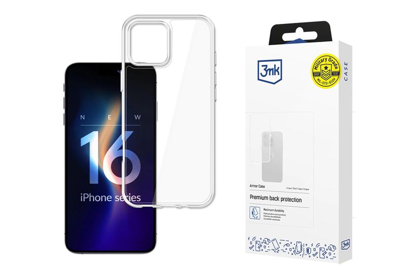 *Armor Case iPhone 16 Pr o clear