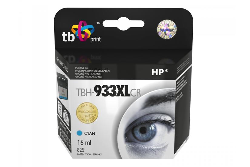TB Print TBH-933XLCR bl&aelig;kpatron 1 stk Bl&aring;