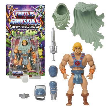 Masters of the Universe Origins Turtles of Grayskull Stealth Ninja He-Man