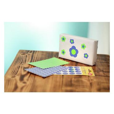 Avery 3592 selvklæbende etiket Rund Aftagelig Grøn 416 stk