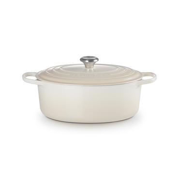 Le Creuset Signature Roaster oval 31cm meringue (21178317164430)