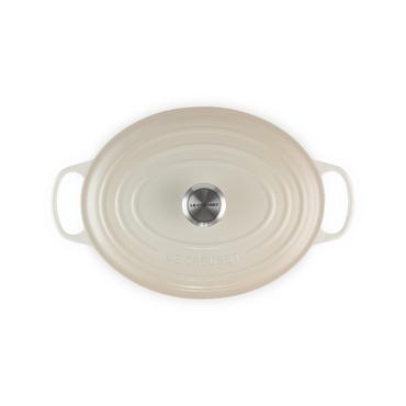 Le Creuset Signature Roaster oval 31cm meringue (21178317164430)