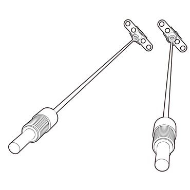 DynaScan IHK551DR monteringssæt - for dobbeltsidet LCD-display