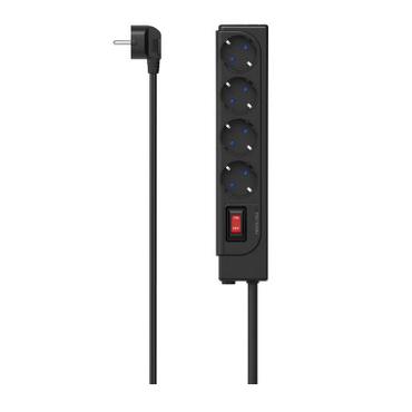 Hama antyprzepięciowa 4 gniazda SCHUKO,1,5M
