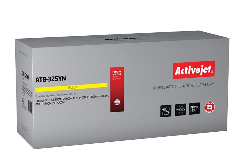 Activejet tonerkassette ATB-325YN (erstatning Brother TN-325Y; Supreme; 3500 sider; gul)